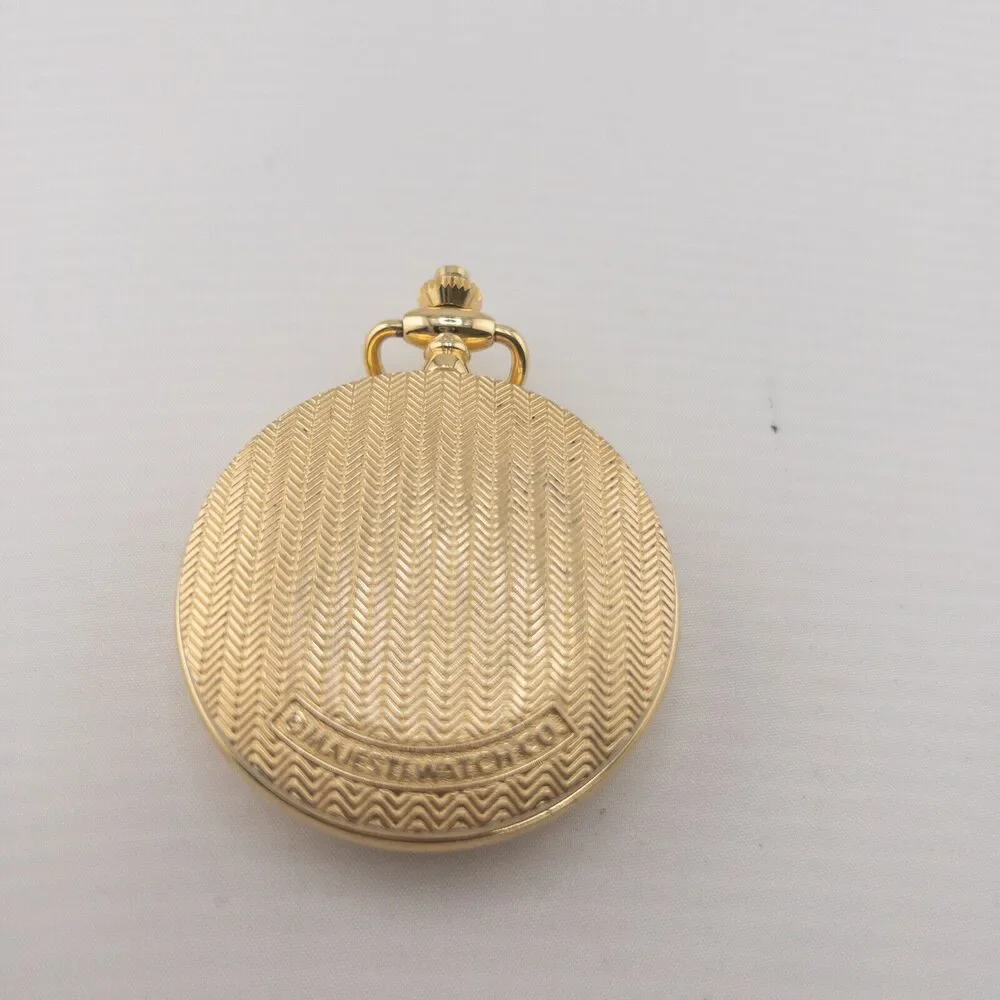 Majesti‎ Gold Tone Pocket Watch